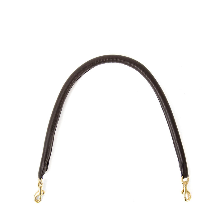 Clare V. - Tubular Shoulder Strap in Black Italian Nappa