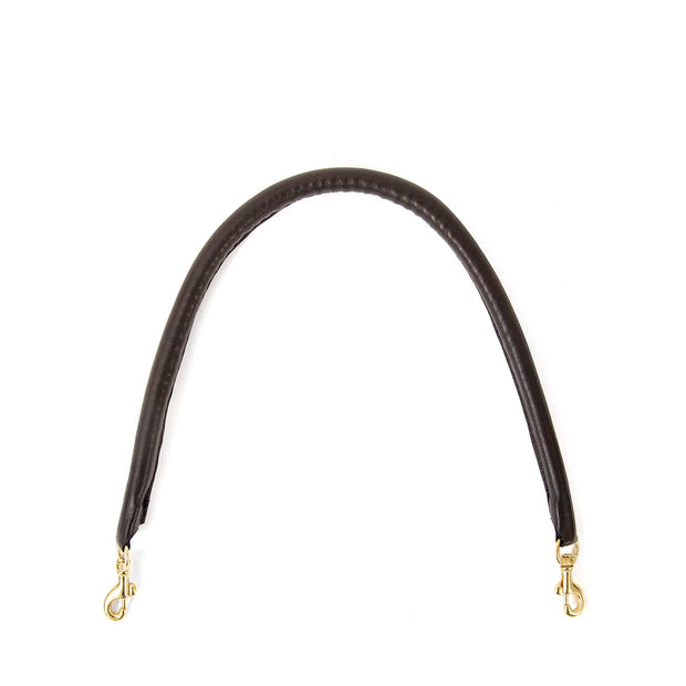 Clare V. - Tubular Shoulder Strap in Black Italian Nappa