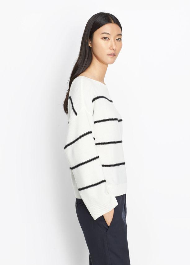 Vince - Wide Striped Boatneck