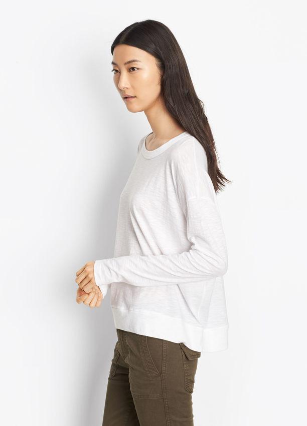 Vince - Slub Cotton Drop Shoulder Tee