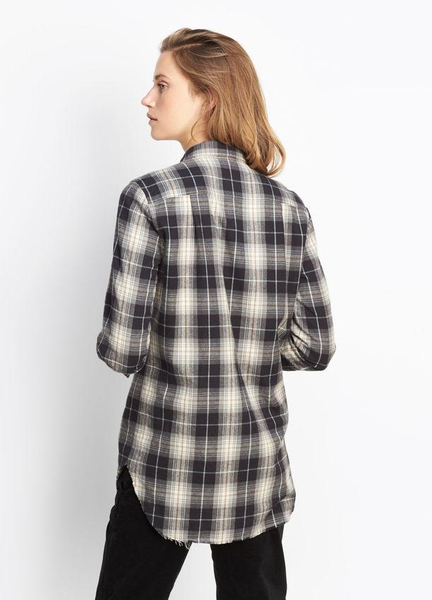Vince - Tartan Plaid Oversized Button Down