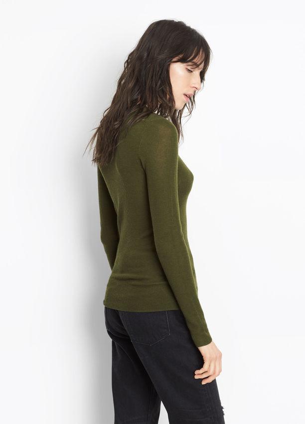 Vince - Ribbed Cashmere Crew