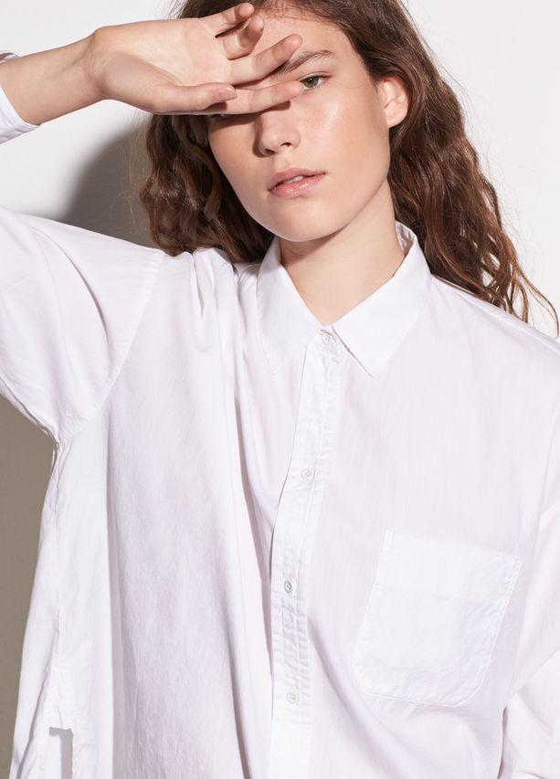 Vince - Single Pocket Cotton and Silk Shirt
