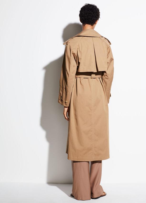 【当店限定販売】 Trench Cotton - VINCE Coat Genius Blond – Khaki in ジャケット・アウター