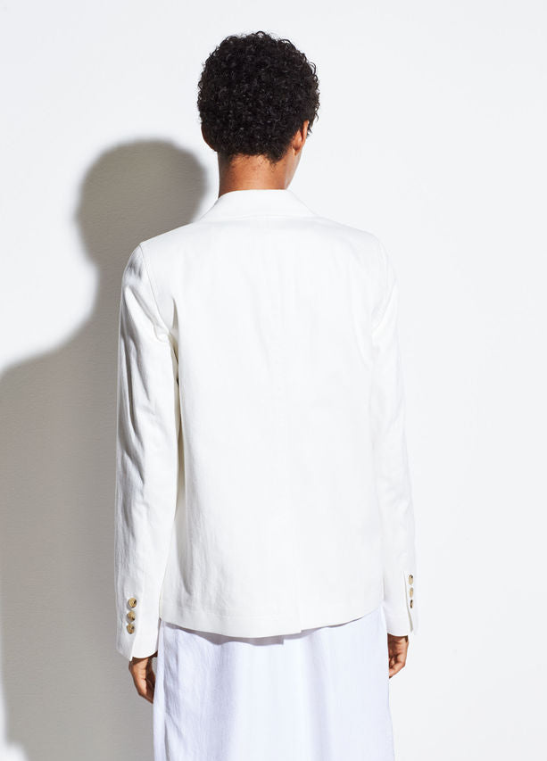 VINCE - Linen Blazer in Off White