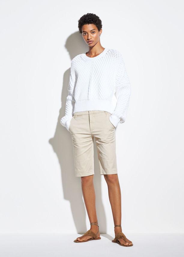 VINCE - Coin Pocket Bermuda Shorts in Latte