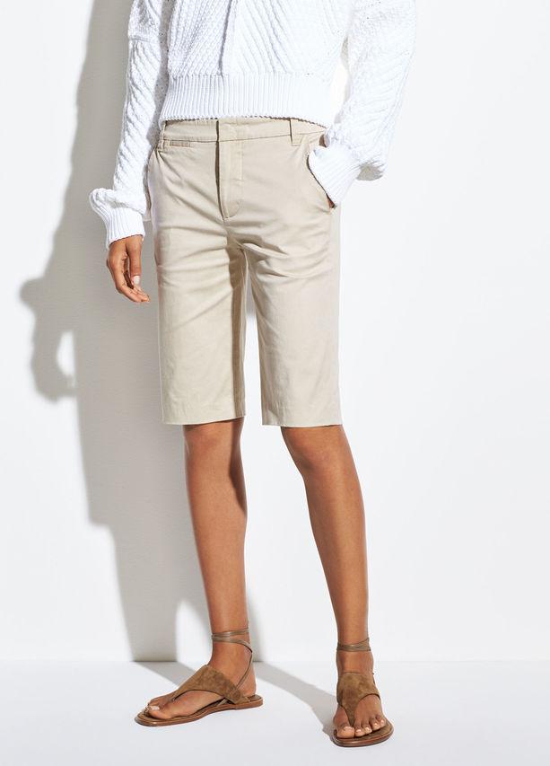 VINCE - Coin Pocket Bermuda Shorts in Latte