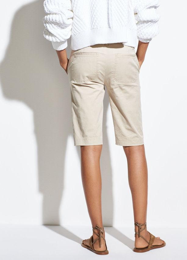 VINCE - Coin Pocket Bermuda Shorts in Latte