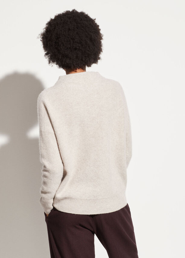Vince - Funnel Neck Pullover in Marble