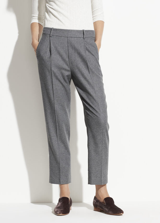 Vince - Easy Tapered Pull On Pants in Medium Heather Grey
