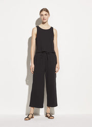Vince - Cropped Wide Leg Pant in Black