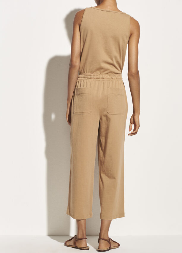 Vince - Cropped Wide Leg Pant in Dune