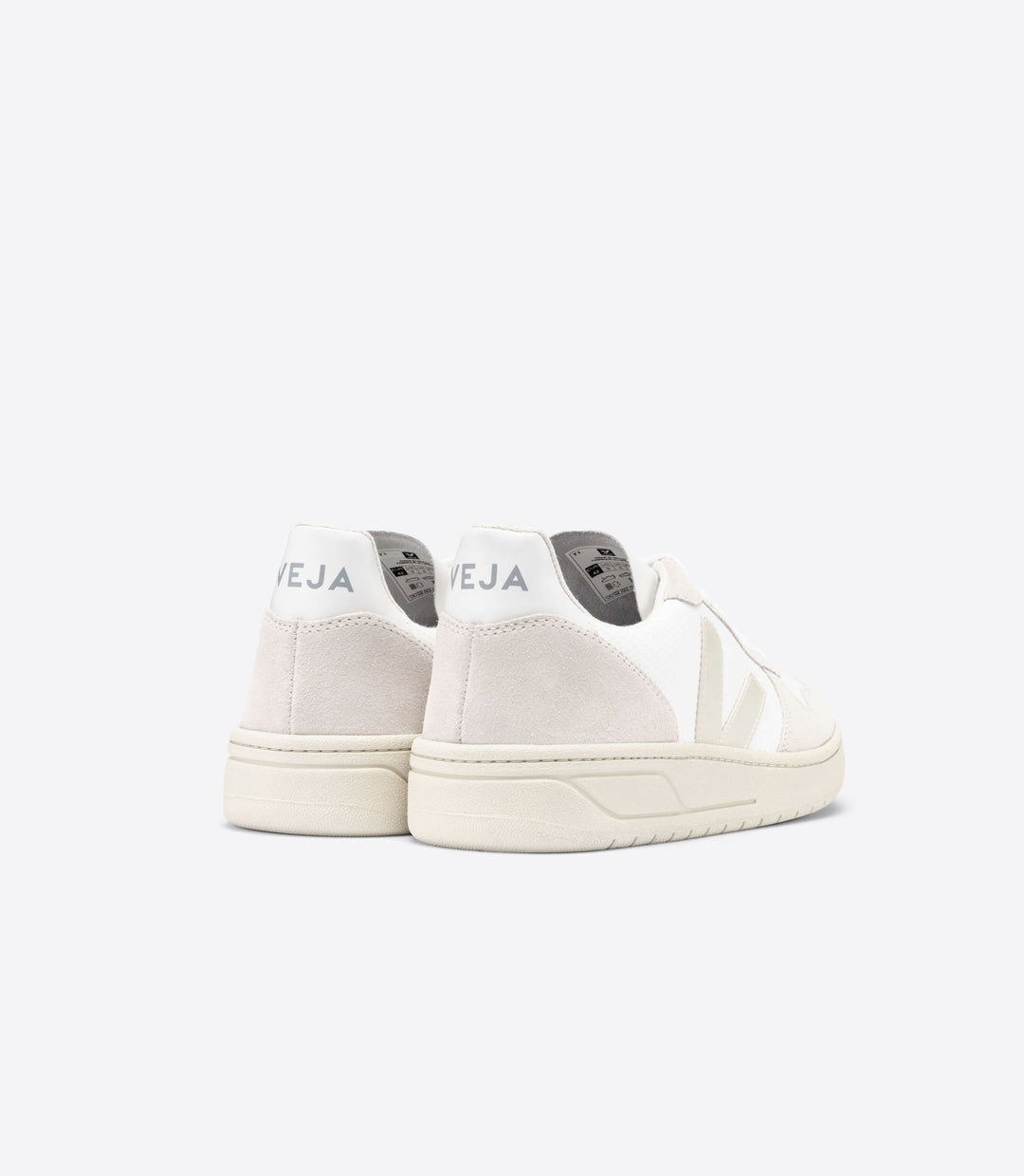 Veja - V-10 B-Mesh Sneakers in White Natural Pierre