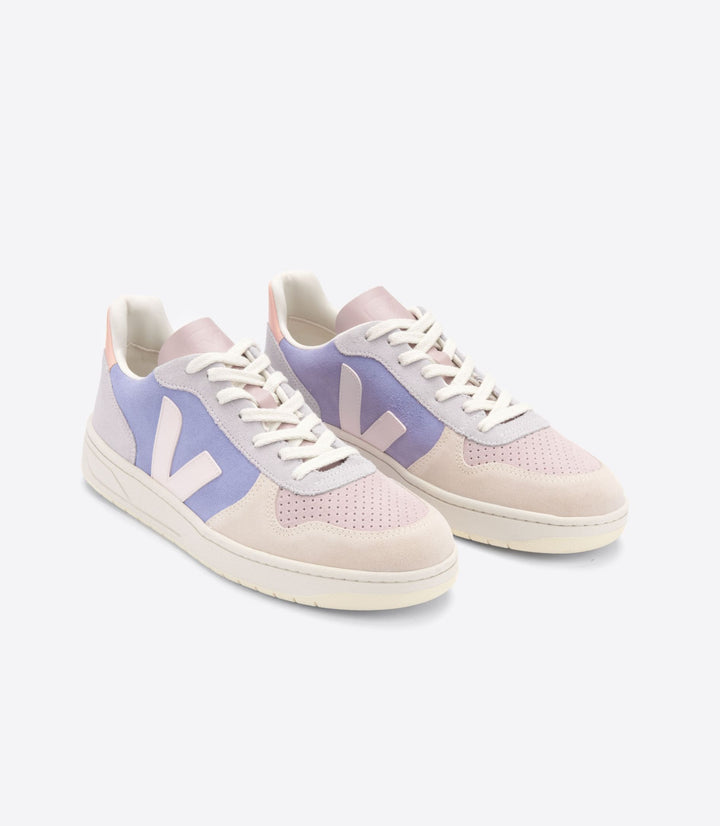 Veja - V-10 Suede in Multico Lavande