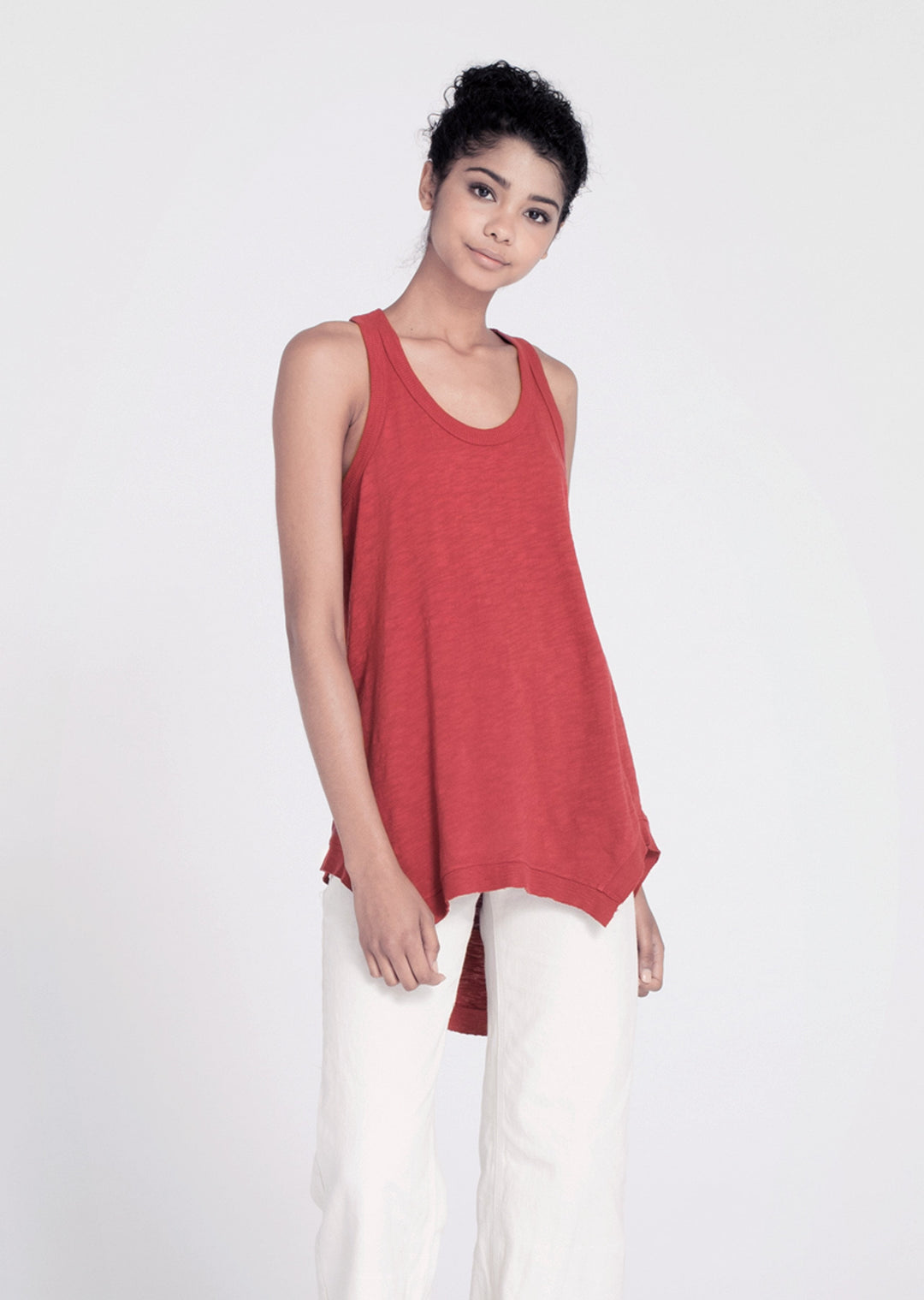 Wilt - Hanky Shirttail Tank Brick