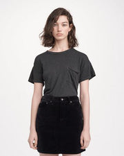 Rag & Bone - Dive Skirt in Black Velvet