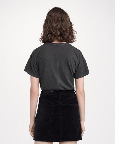 Rag & Bone - Dive Skirt in Black Velvet