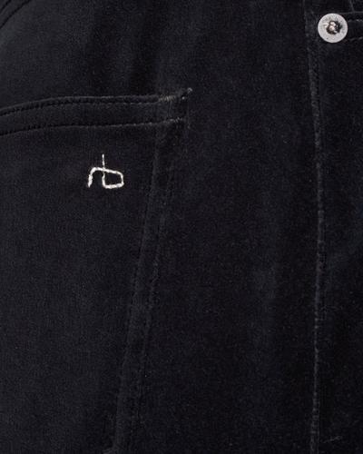 Rag & Bone - Dive Skirt in Black Velvet