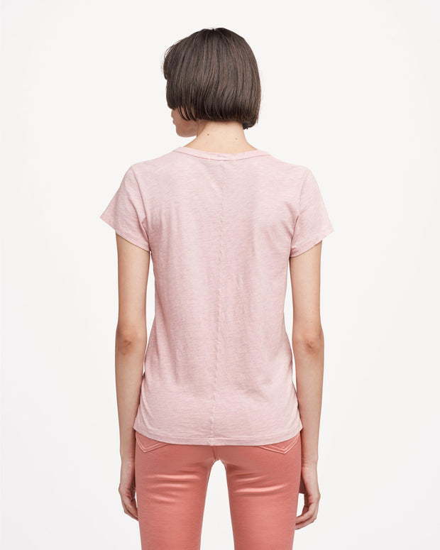Rag & Bone - The Tee in Greyed Pink
