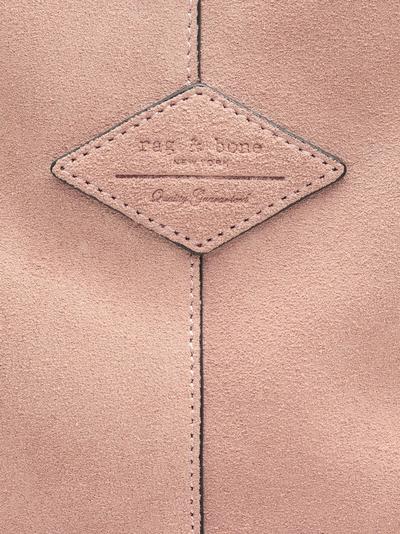 Rag & Bone- Camden Mini Shopper Nude Suede