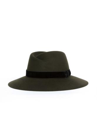 Rag & Bone- Zoe Fedora Army Green – Blond Genius display picture 3