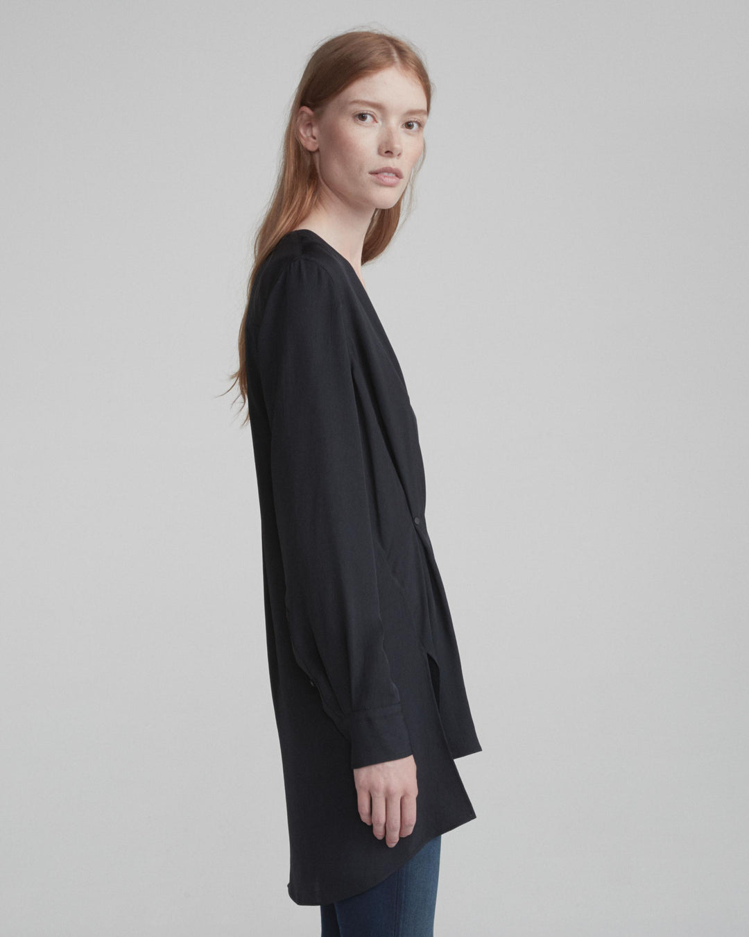 Rag & Bone Collection- Debbie Top Black