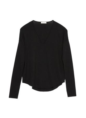 Rag & Bone - HUDSON VEE L/S Black