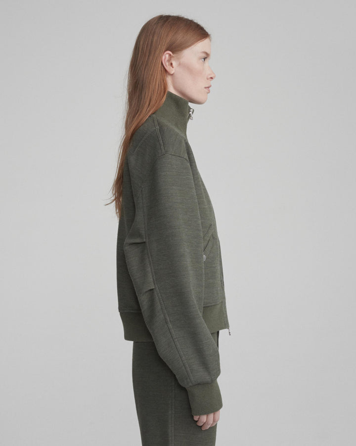 Rag & Bone Collection - Aviator Jacket Heather Green