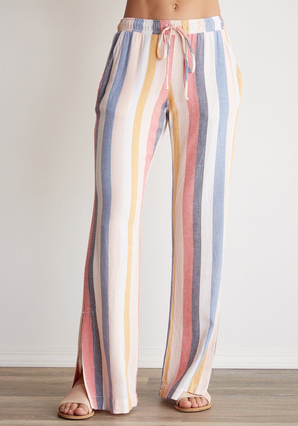 Bella Dahl - Side Slit Wide Leg Pant Mykonos Default