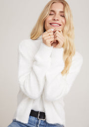 Bella Dahl - Mock Neck Sweater in Winter White