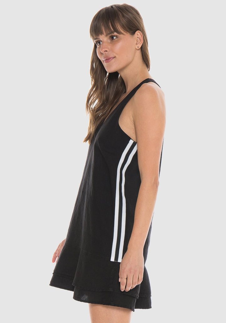Bella Dahl - Sport Stripe Racer Back Dress