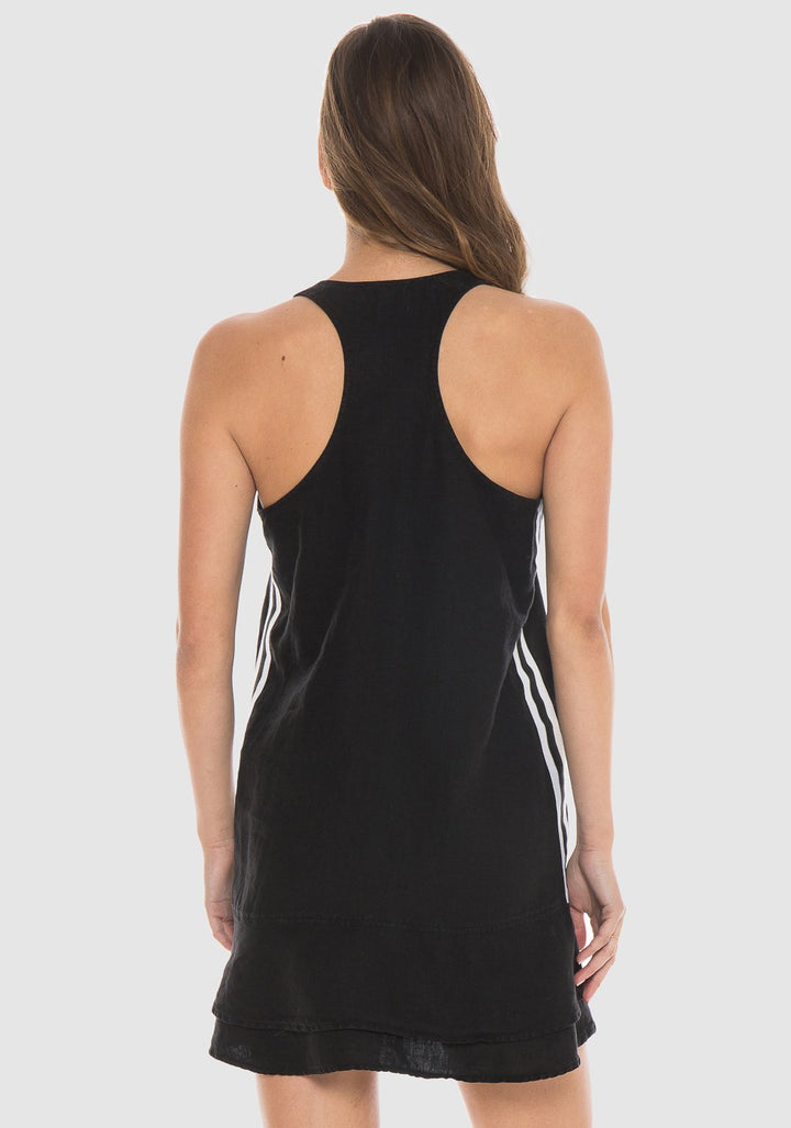 Bella Dahl - Sport Stripe Racer Back Dress