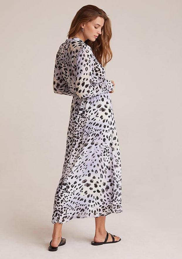 Bella Dahl - Maxi Shirt Dress in Ink Dots