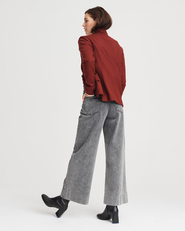 Rag & Bone Collection - Slade Blazer in Black Cherry