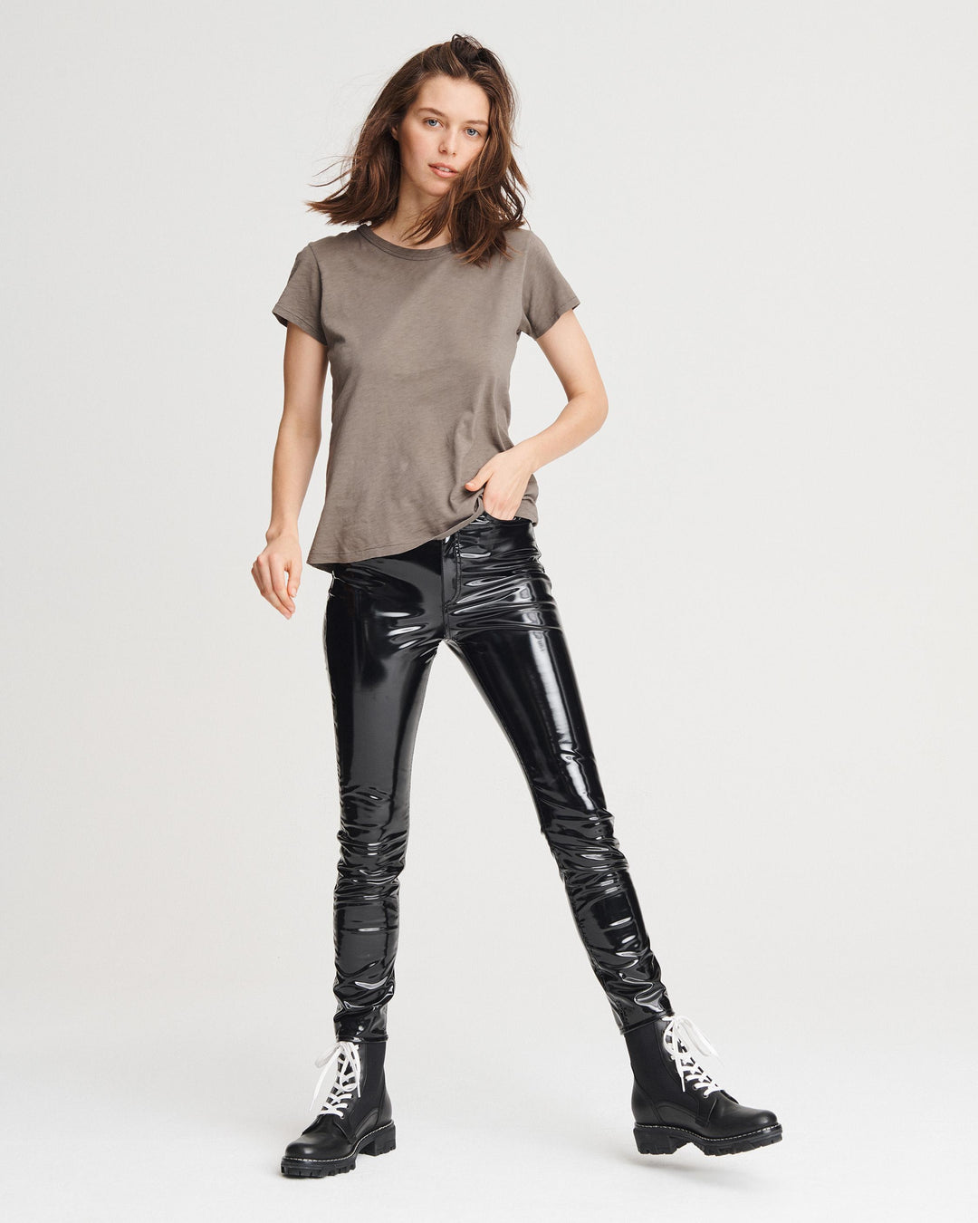 Rag & Bone - The Tee Grey Moss