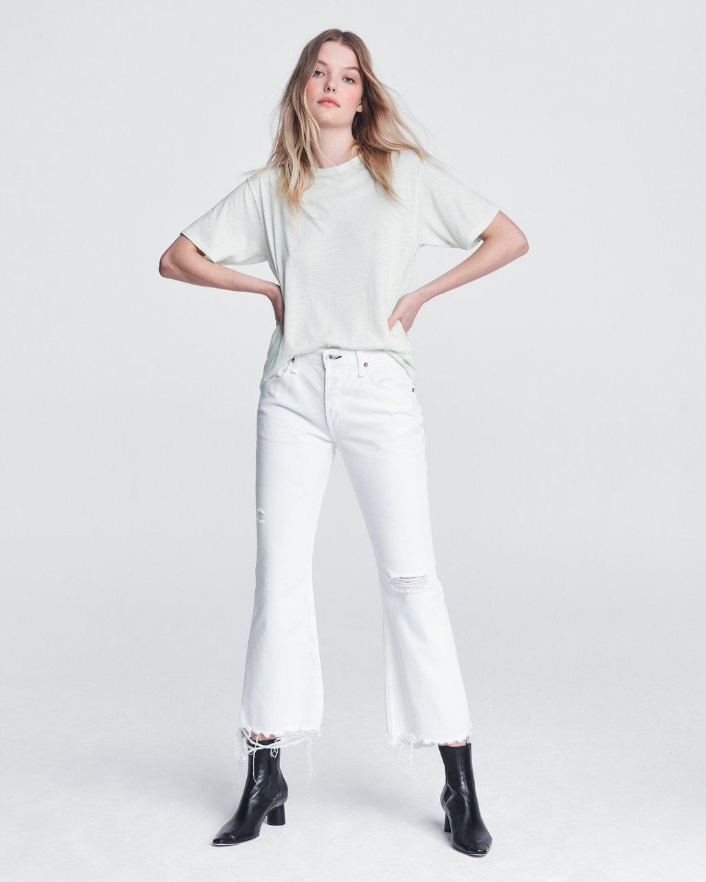 Rag & Bone - The Jersey Tee in Pale Mint