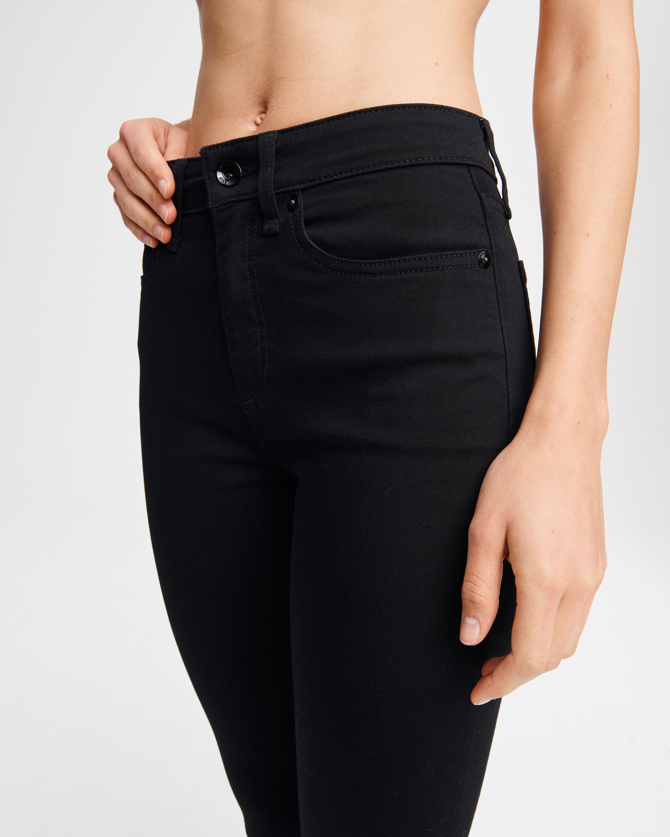Nina High-Rise Ankle Skinny Jeans in Clean Universe | rag & bone