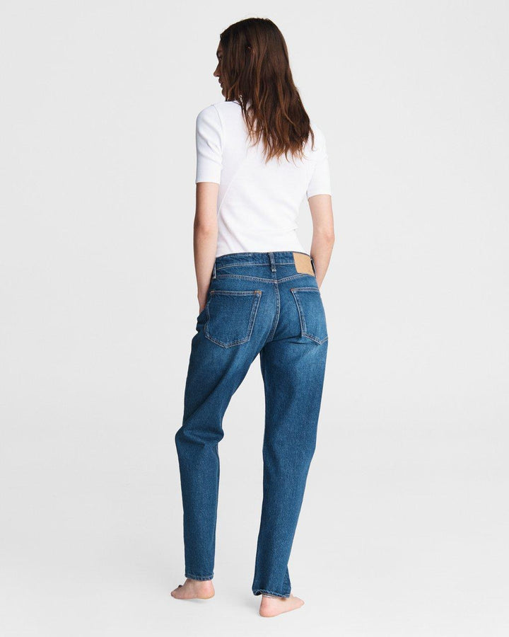 Rag & Bone - Rosa Mid-Rise Boyfriend in Jasper