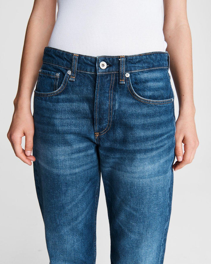 Rag & Bone - Rosa Mid-Rise Boyfriend in Jasper