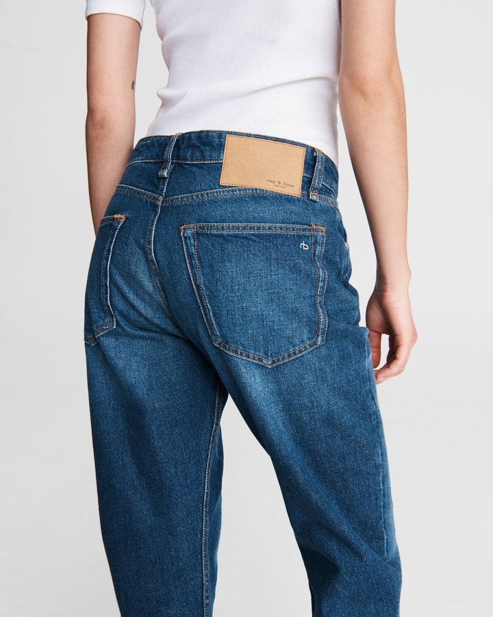 Rag & Bone - Rosa Mid-Rise Boyfriend in Jasper