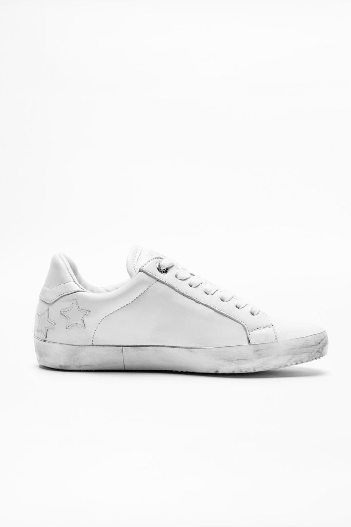 Zadig & Voltaire - Zadig Stars Sneakers In Blanc