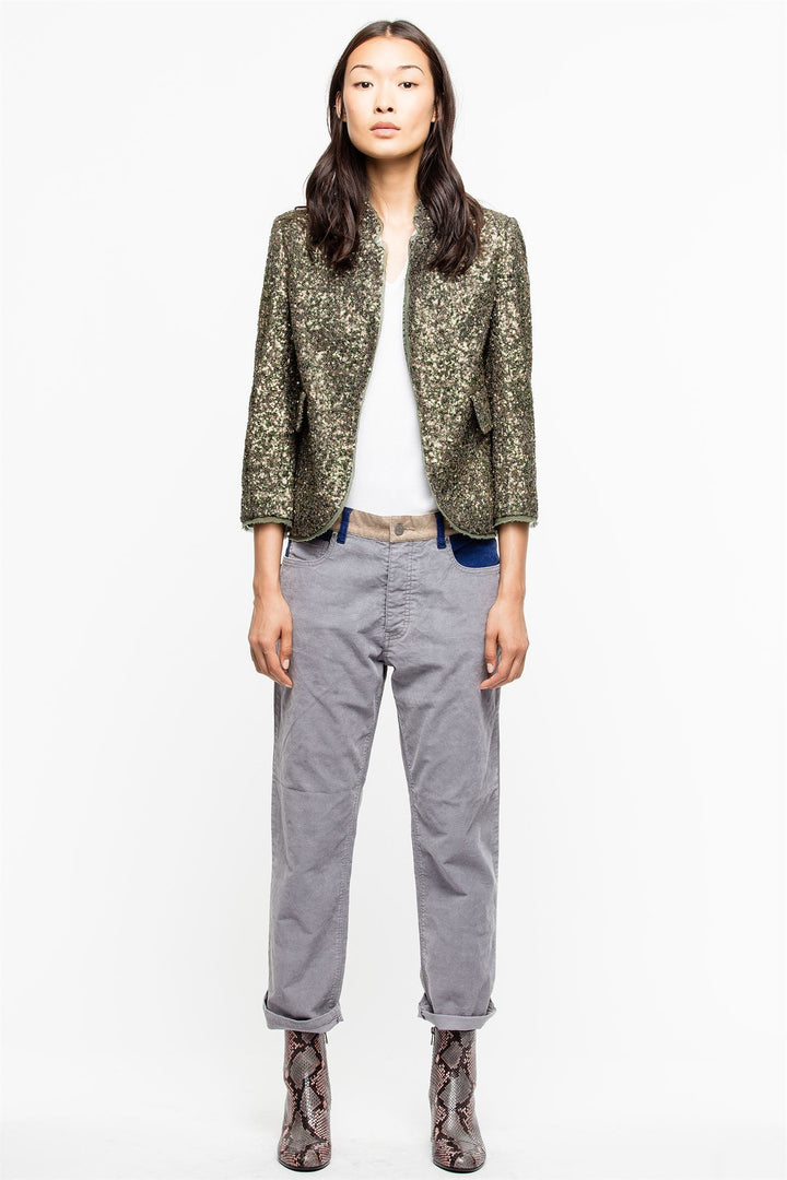 Zadig & Voltaire - Verys Sequin Olive