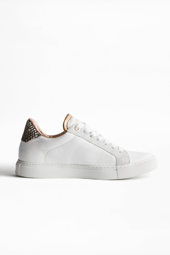 Zadig & Voltaire - Back Wild Sneakers in Blanc