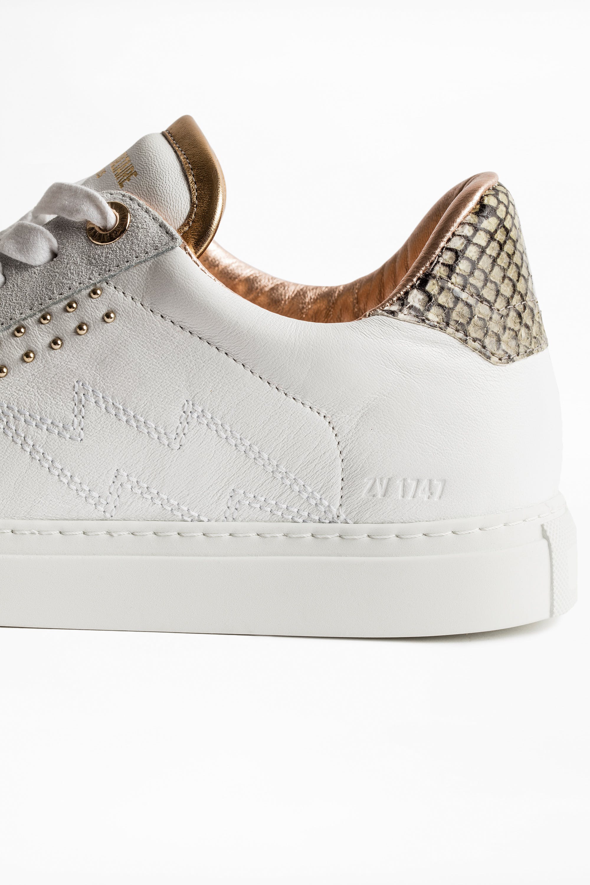 ウード Zadig and Voltaire ZV 1747 Leather Trainers | Jules B