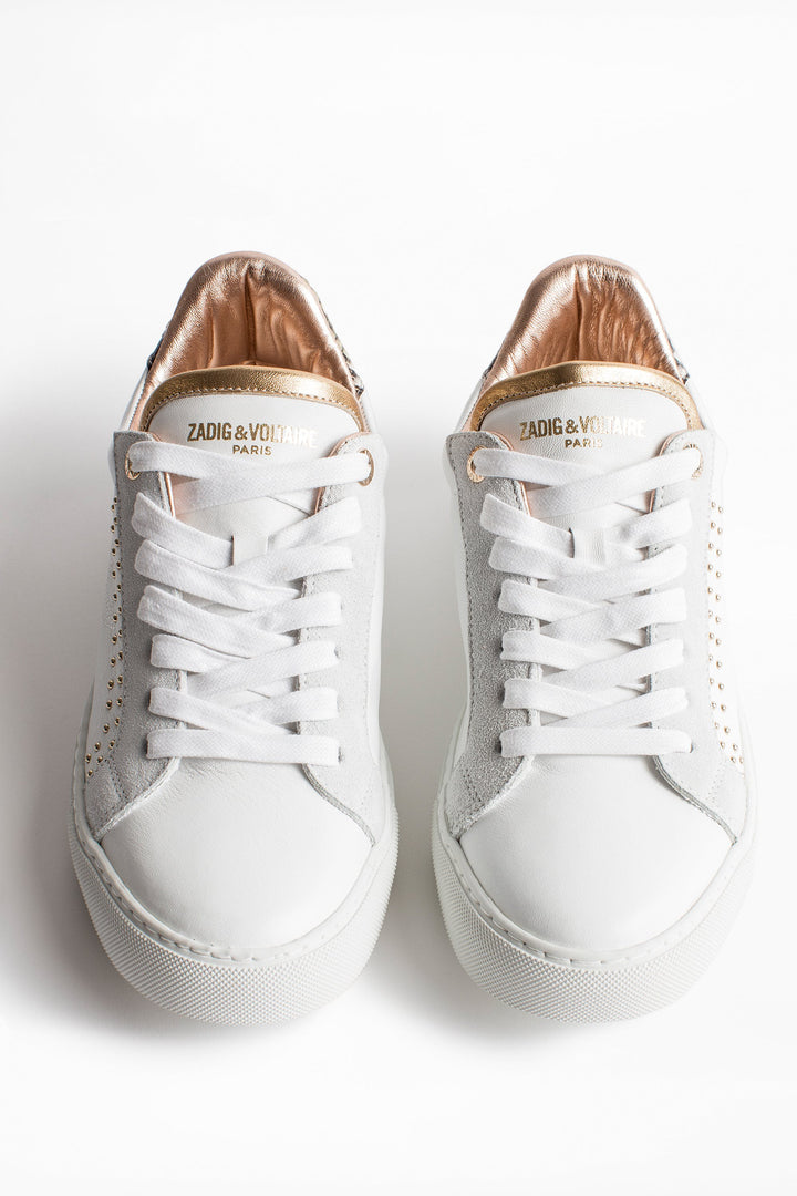 Zadig & Voltaire - Back Wild Sneakers in Blanc