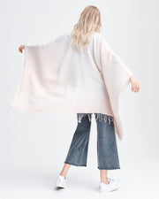 Rag & Bone - Ombre Poncho in Light Pink