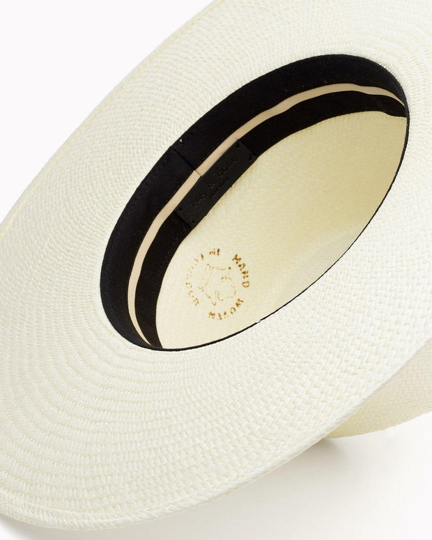 Rag & Bone - Wide Brim Panama Hat in White