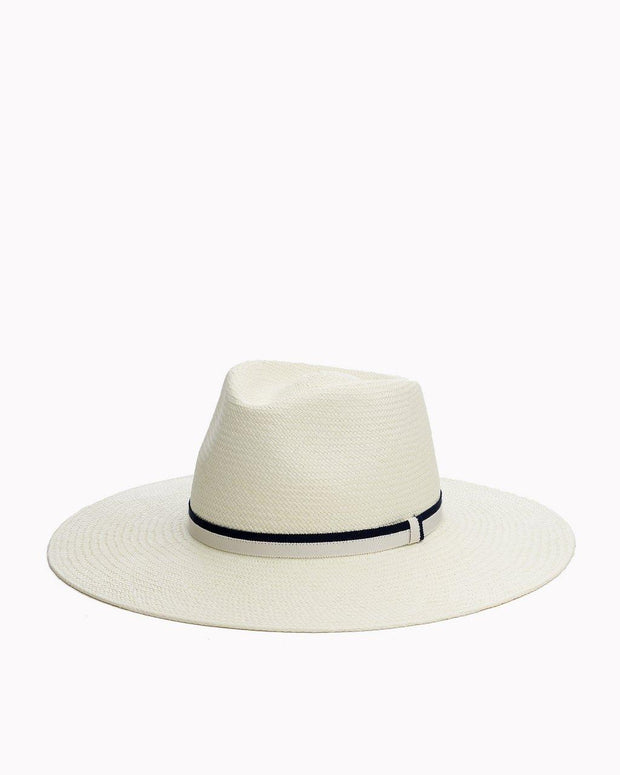 Rag & Bone - Wide Brim Panama Hat in White