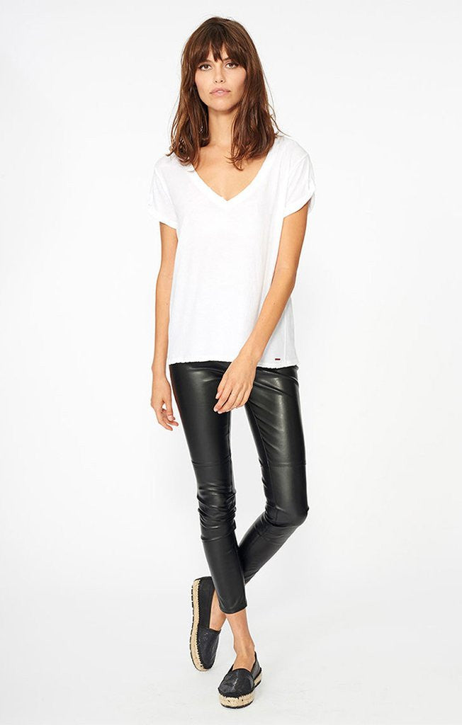 n:Philanthropy - Esme Boyfriend V-Neck Tee White