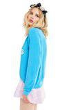 WILDFOX - Sunday Sadness Baggy Beach Jumper in Wonderland Blue